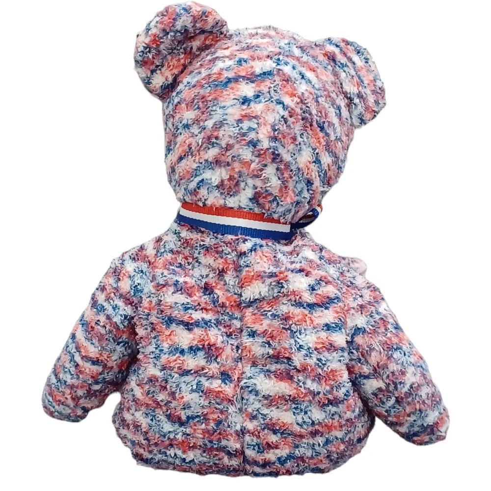 •2000 Ty Beanie Baby USA the Fourth of July Bear  Red ,White  and Blue Plush - Picture 7 of 9